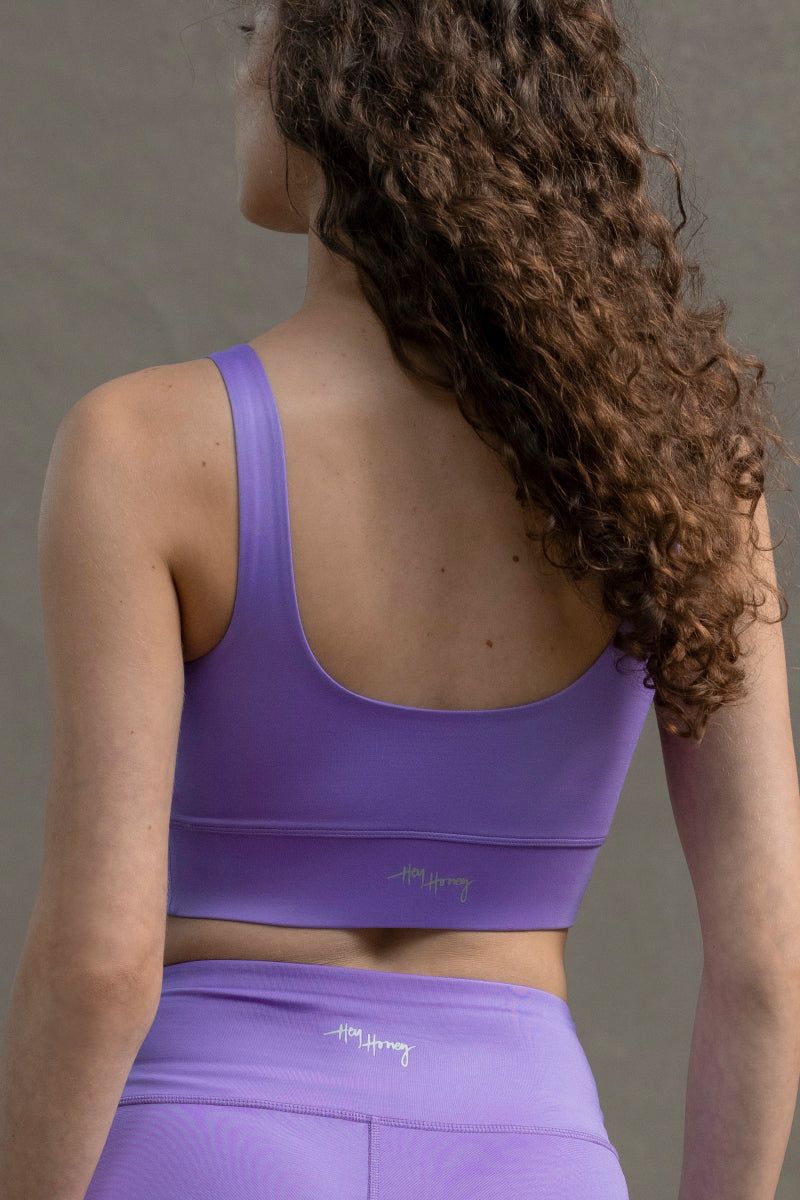 Biker Violet | Hey Honey Yoga & Active Wear