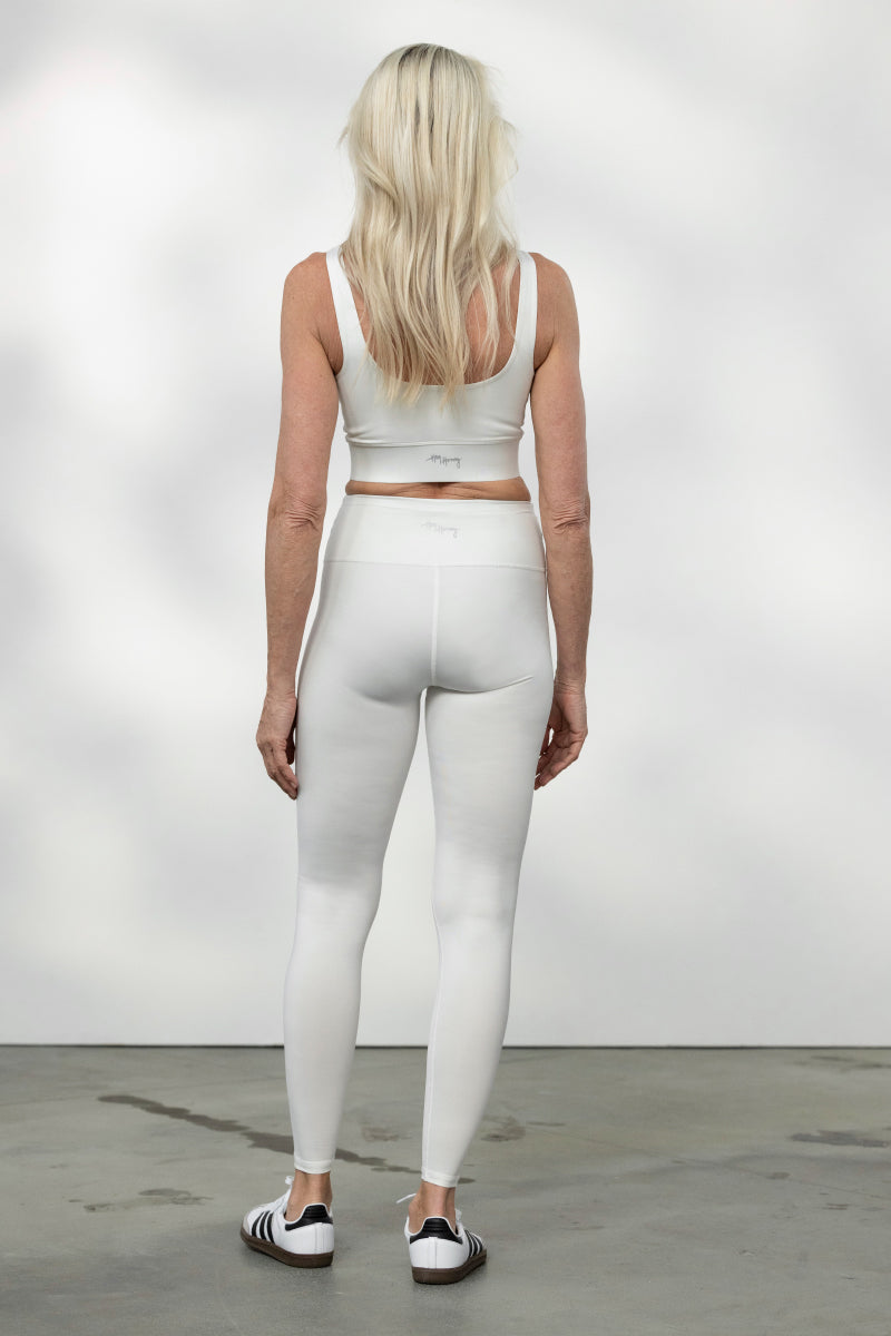 Bustier White | Hey Honey Yoga & Active Wear
