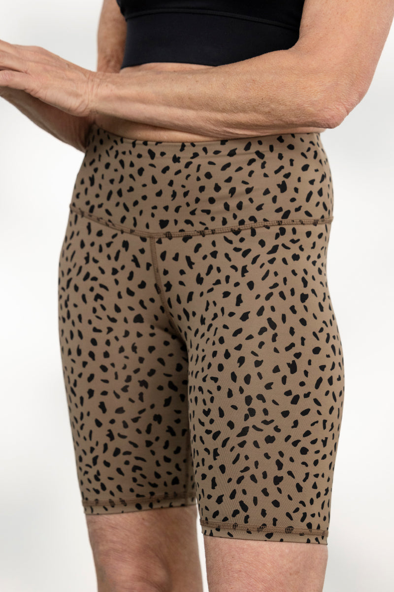 Biker Print Lessismore Caribou | Hey Honey Yoga & Active Wear