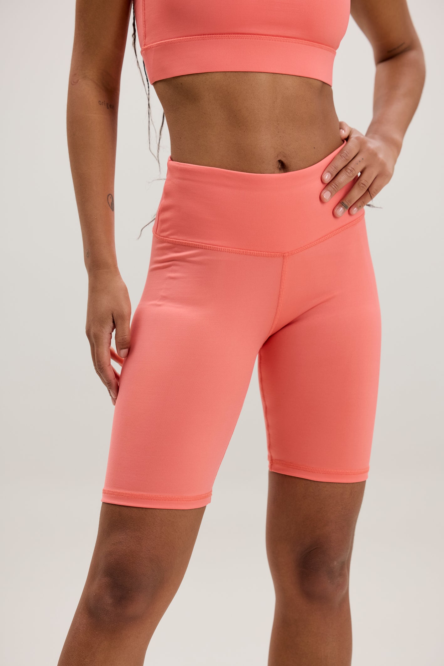 Biker Peach | Hey Honey Yoga & Active Wear