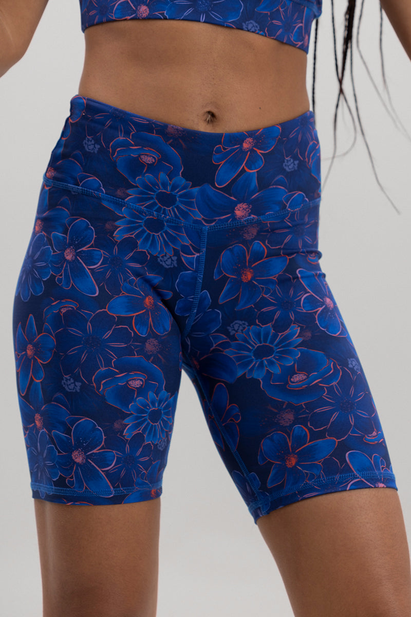 Biker Flower Daze | Hey Honey Yoga & Active Wear