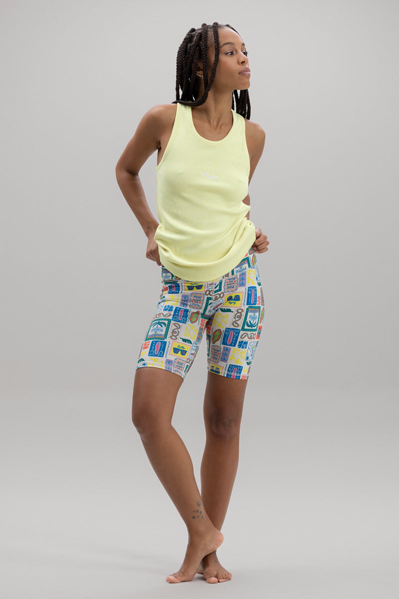 Rib Tank Lemon | Hey Honey & Active Wear