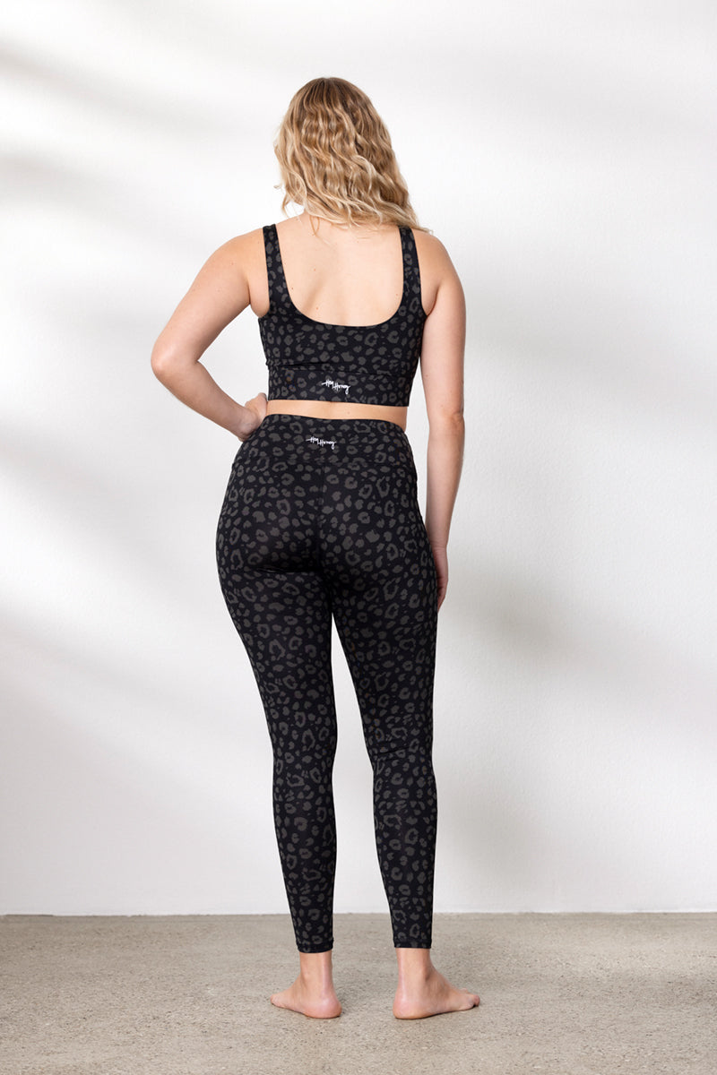 Bustier LEO Black | Hey Honey Yoga & Active Wear