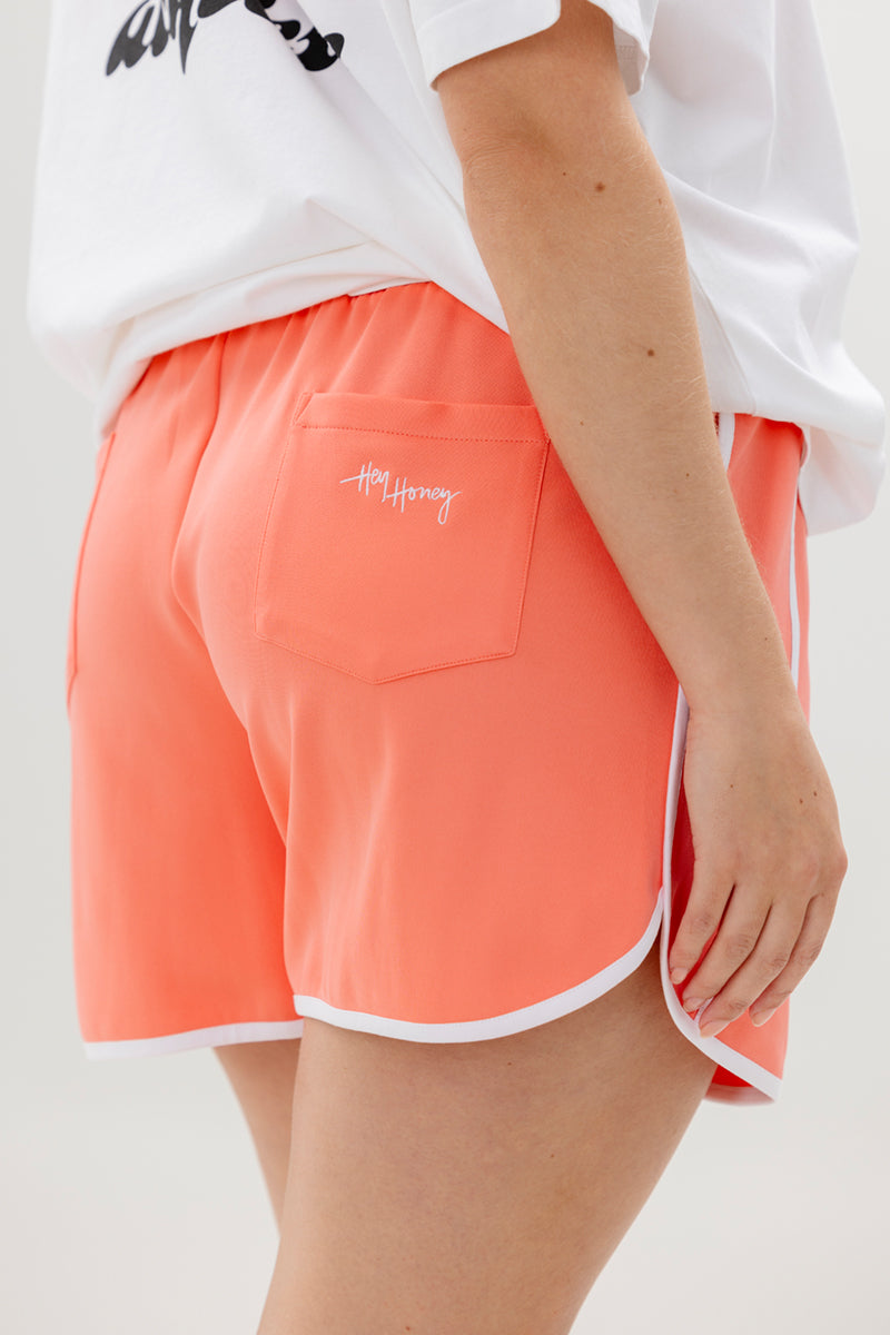 Trackshorts PHOENIX Peach | Hey Honey & Active Wear
