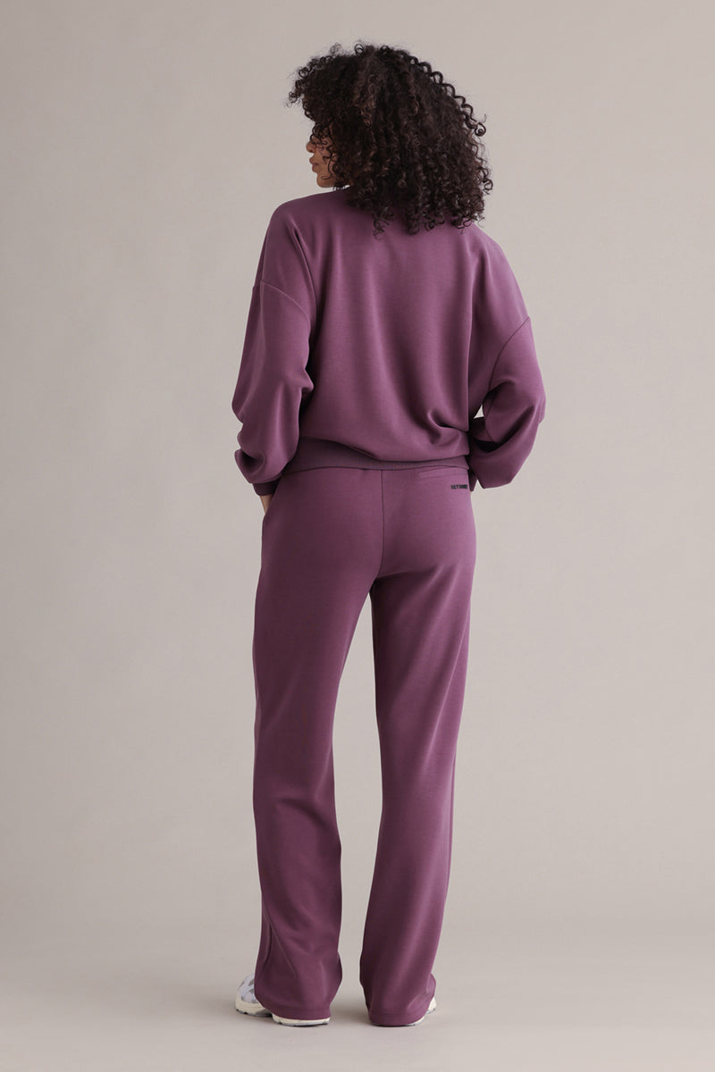 Bomber Jersey Jacket Italian Plum | Hey Honey & Active Wear