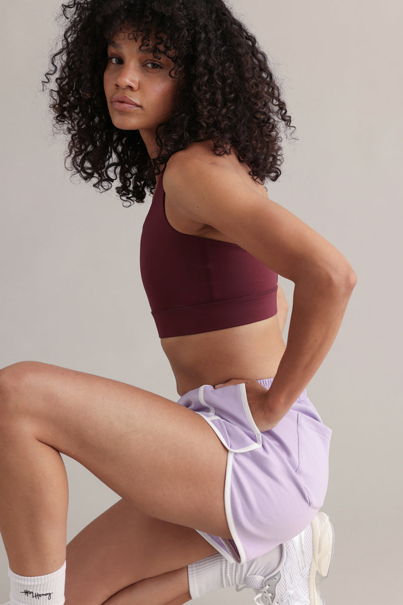 Trackshorts Lilac Breeze | Hey Honey & Active Wear
