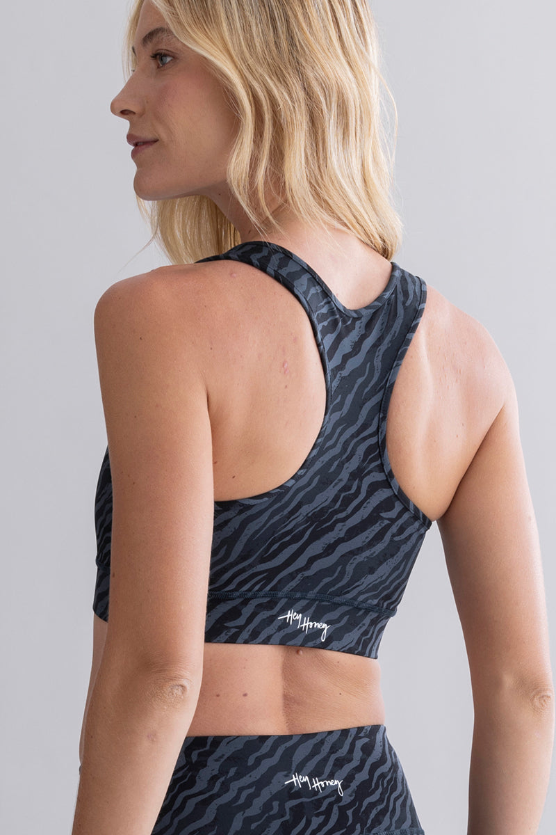 Racerback Bra Wave | Hey Honey & Active Wear