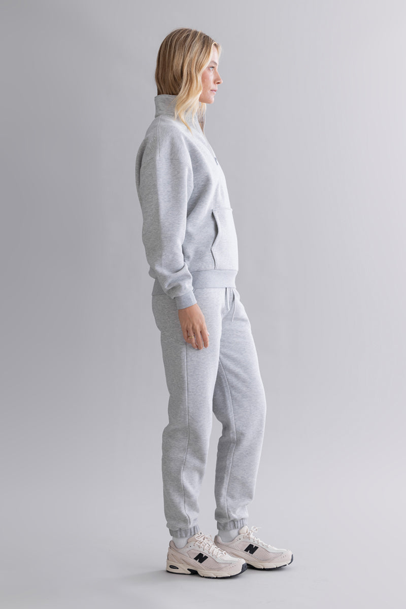 Cuff Sweat Pants Grey Melange | Hey Honey & Active Wear