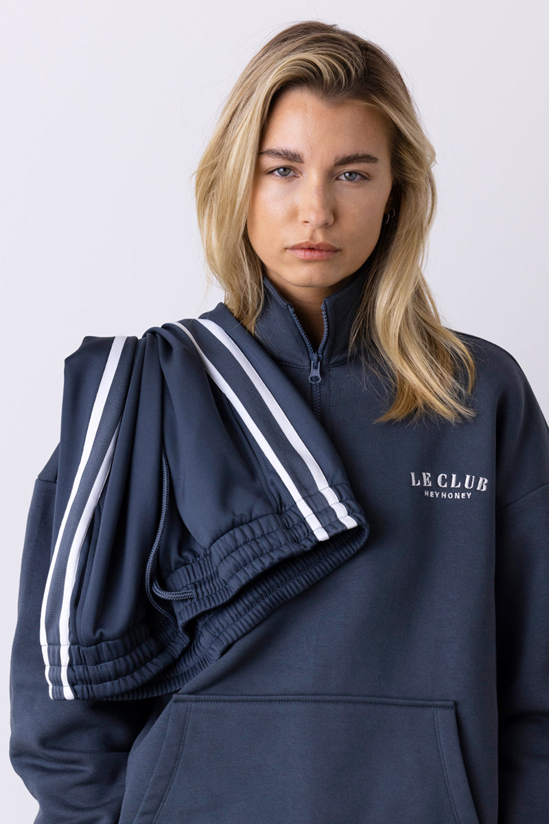 Zip Sweater Le Club Teal | Hey Honey & Active Wear