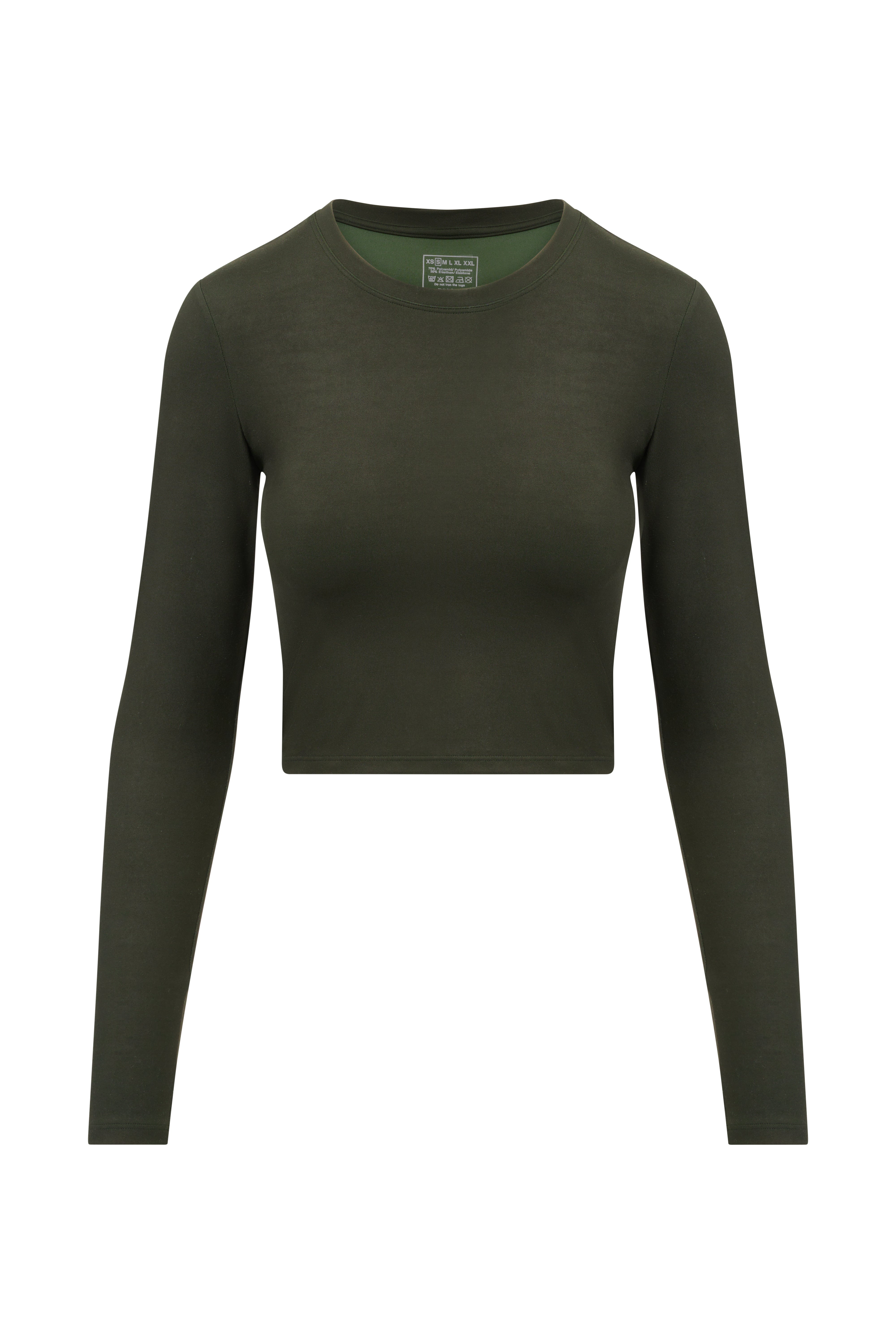 Longsleeve Cropped Always Dressed Forest Night | Hey Honey & Active Wear