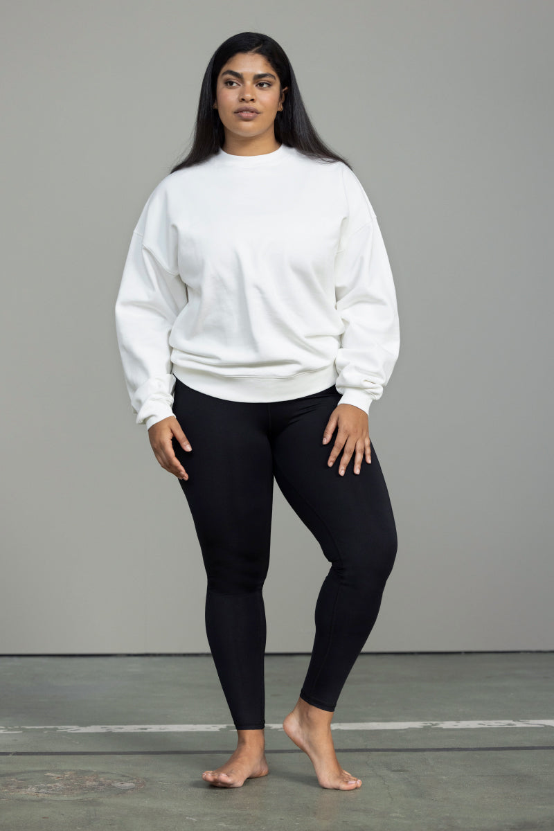 Sweater Voyage Off-White | Hey Honey Yoga & Active Wear