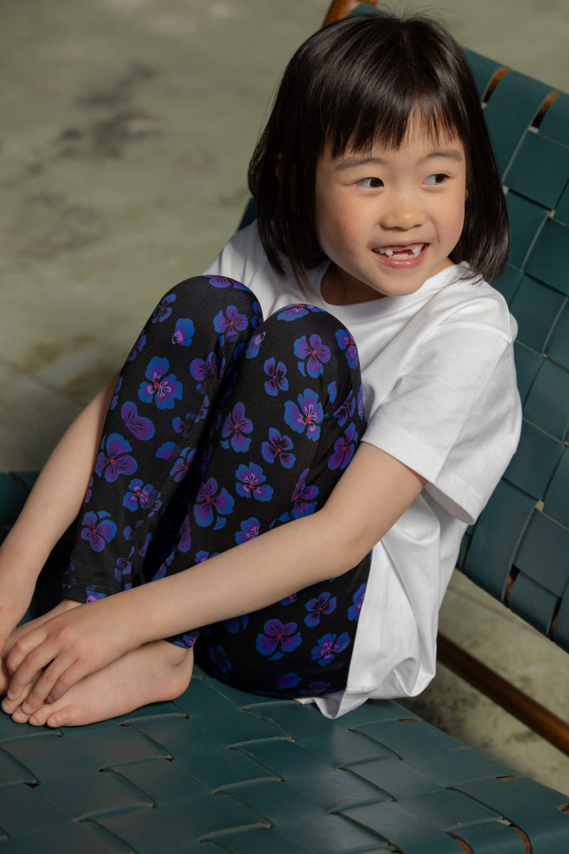 Kids Leggings Wild Violet | Hey Honey Yoga & Active Wear