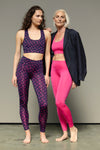 Leggings Fuchsia | Hey Honey Yoga & Active Wear
