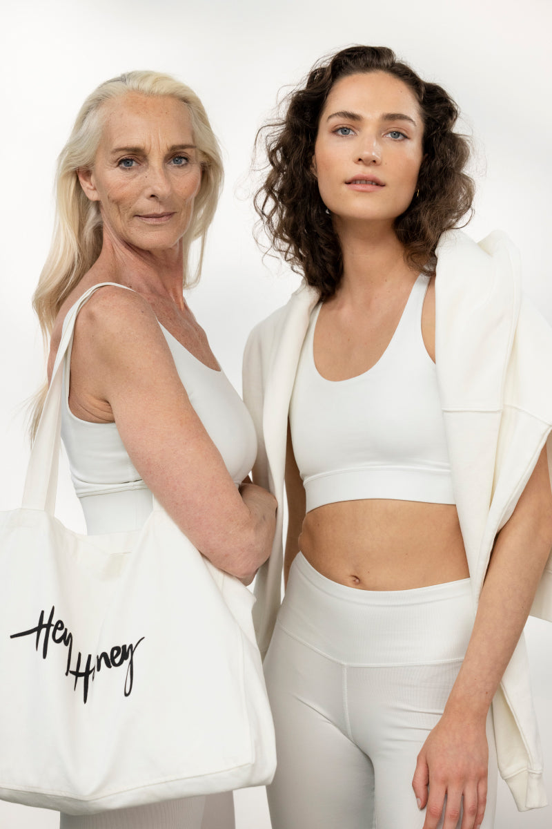 Leggings White | Hey Honey Yoga & Active Wear