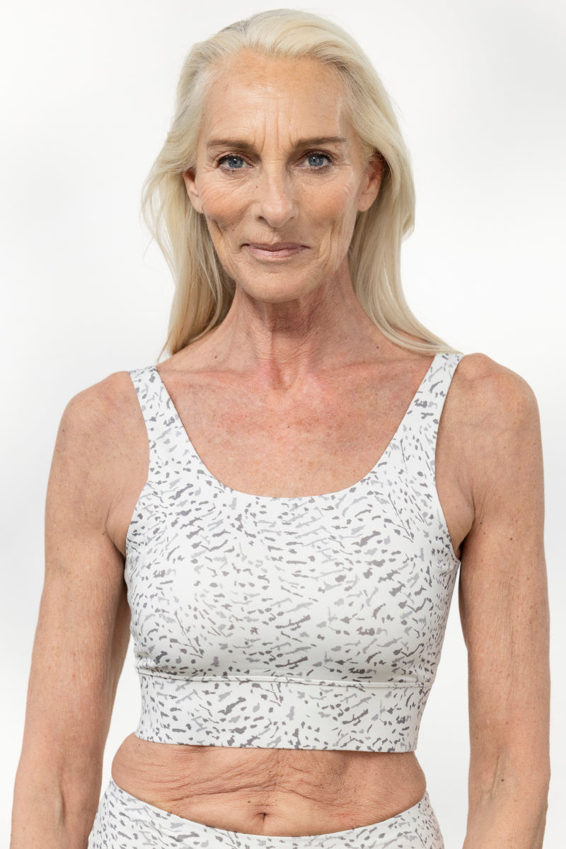 Feather White Set | Hey Honey & Active Wear