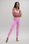 Cropped Leggings Rosewood | Hey Honey Yoga & Active Wear