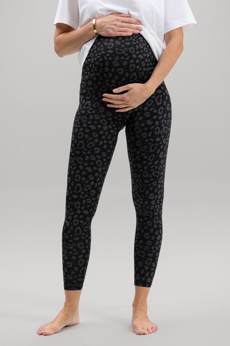 Maternity Leggings LEO Black | Hey Honey Yoga & Active Wear
