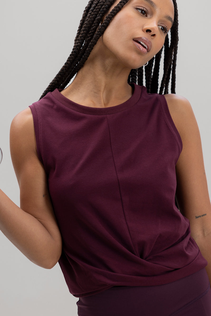 Tops Wine | Hey Honey Yoga & Active Wear