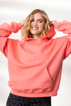 Hoodie Peach | Hey Honey Yoga & Active Wear