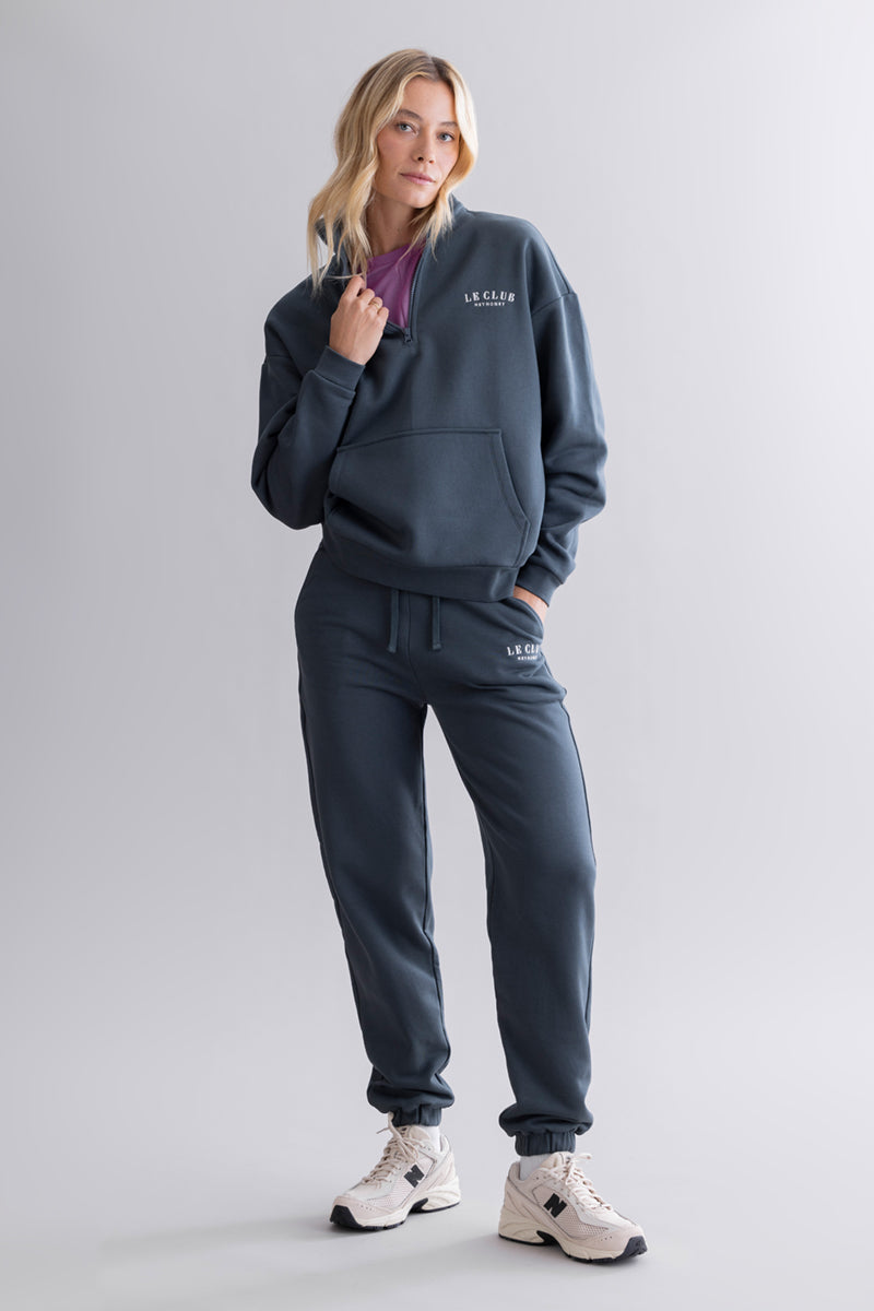 Cuff Sweat Pants Le Club Teal | Hey Honey & Active Wear