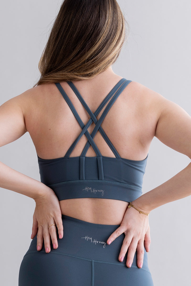 Maternity Leggings Cotton Touch Teal | Hey Honey & Active Wear