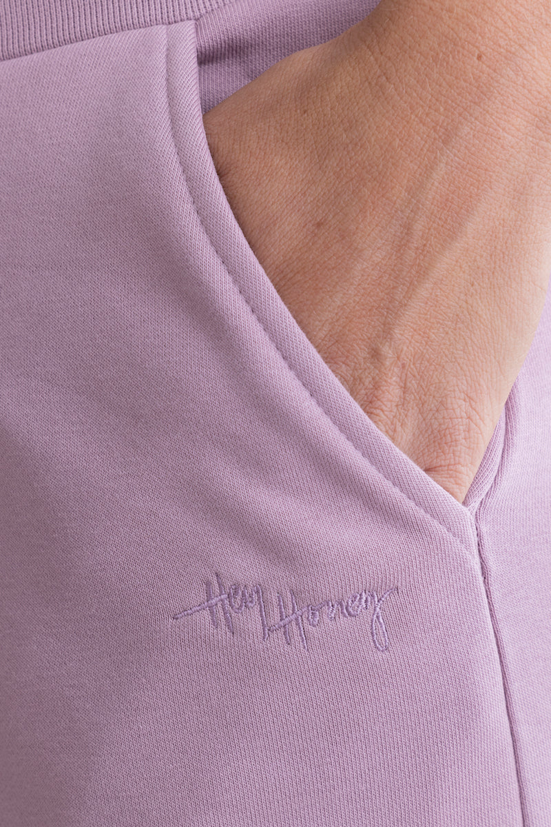 Cuff Sweat Pants Mauve | Hey Honey & Active Wear