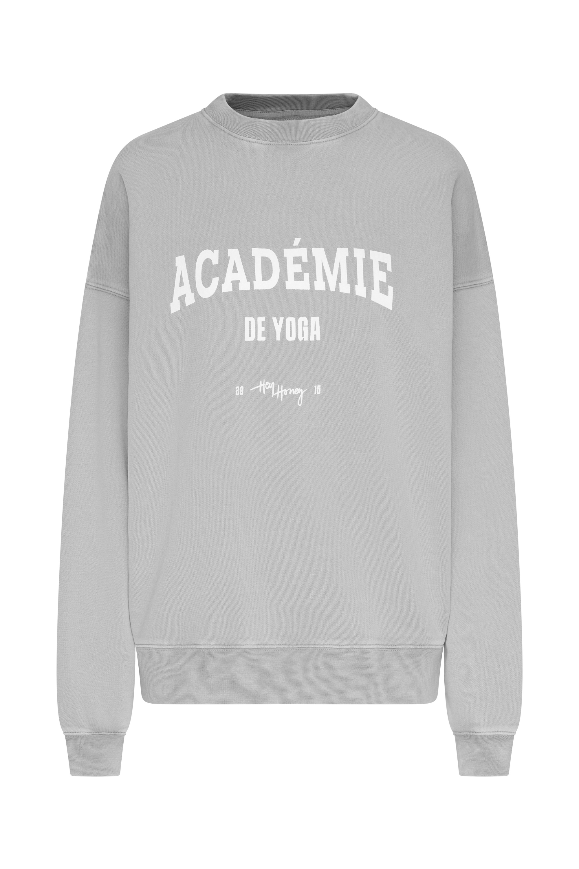 Sweater Academie Vetiver | Hey Honey Yoga & Active Wear